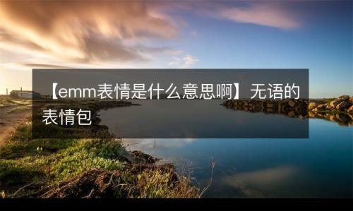 emm什么意思
