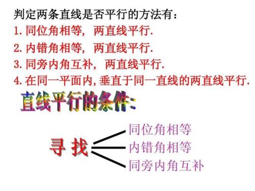 如何证明两直线平行，同位角相等
