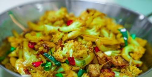 有机菜花怎么炒才好吃
