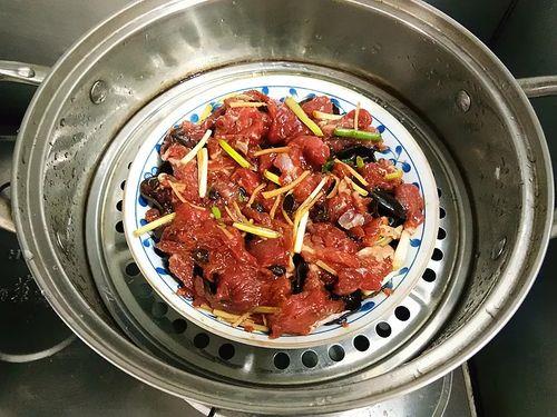 清蒸牛肉的做法