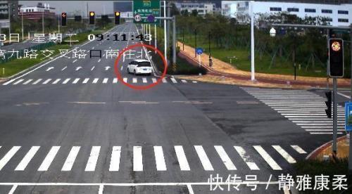 无意中闯了右转红灯