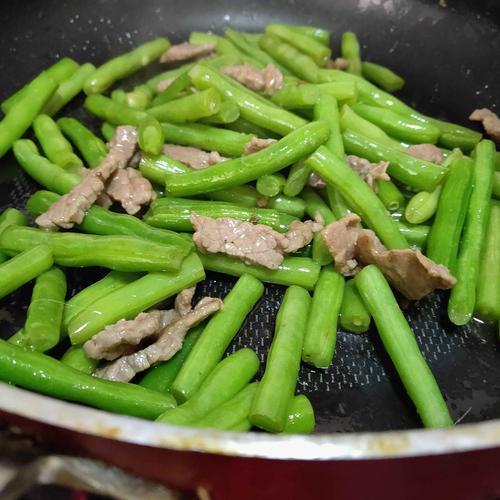牛柳炒四季豆的做法