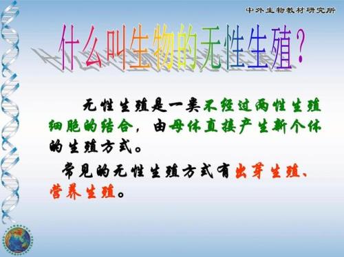 有性生殖和无性生殖的区别
