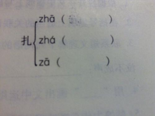 的字的多音字组词是什么