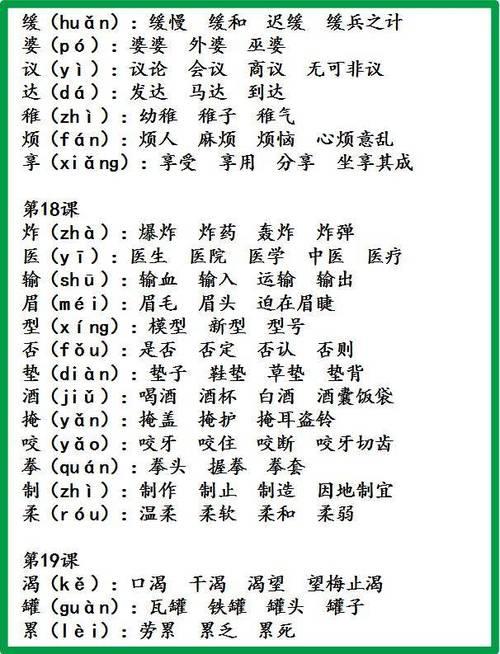fa第四声组词