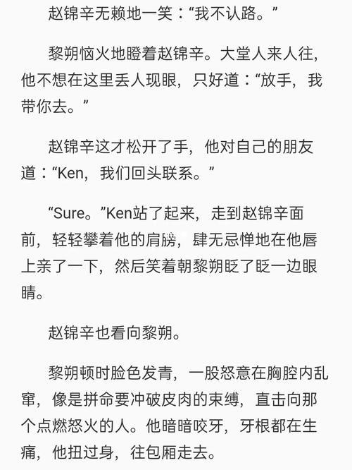 赵锦辛把黎朔关起来第几章