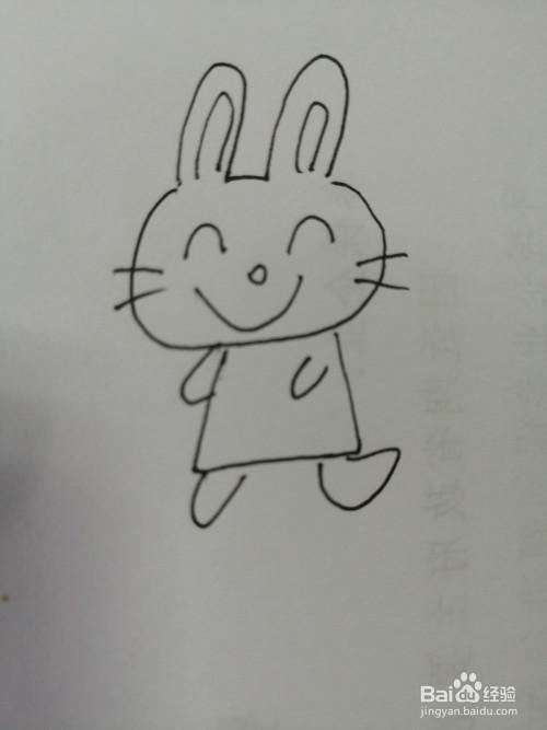 兔子速成画