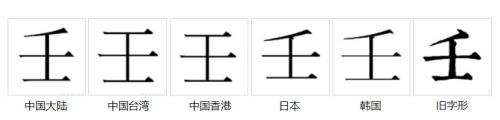 壬字是什么意思