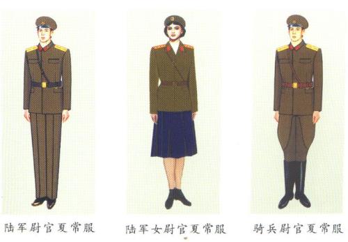 军装的款式有哪些