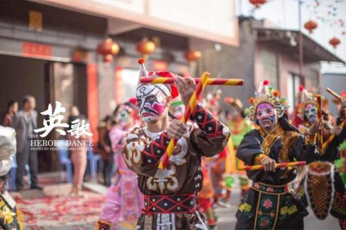 英歌舞转棒手法