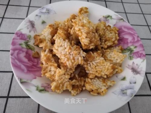 空气炸锅做蟹黄锅巴