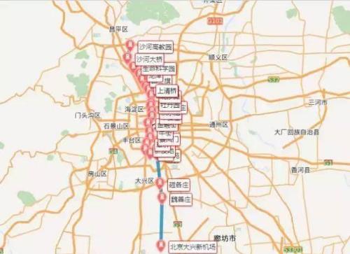 22号线地铁北京哪年通车
