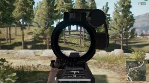 pubg怎么改四倍镜形状