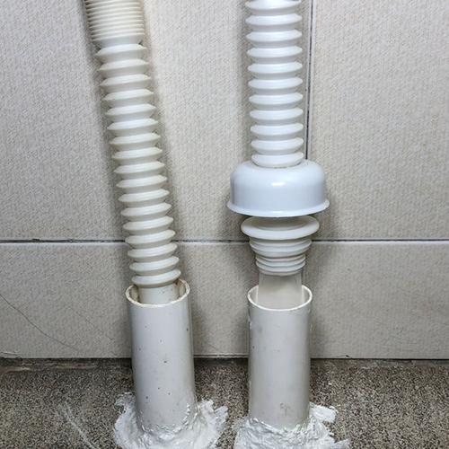 厨房下水管斜45度改90度