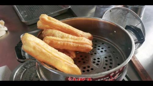 杠子油条和面配方视频教程