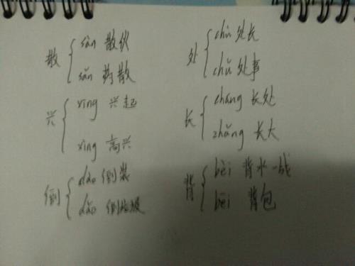参的多音字
