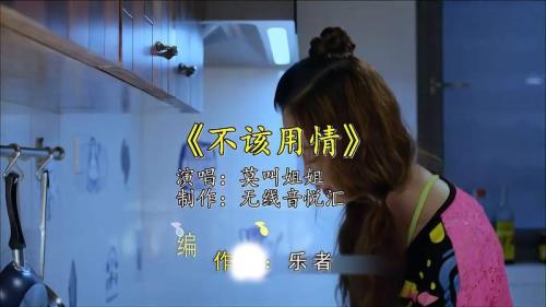 不该用情的作者是谁