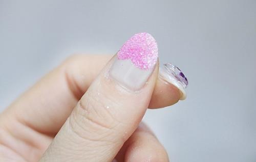 指甲渐变色教程