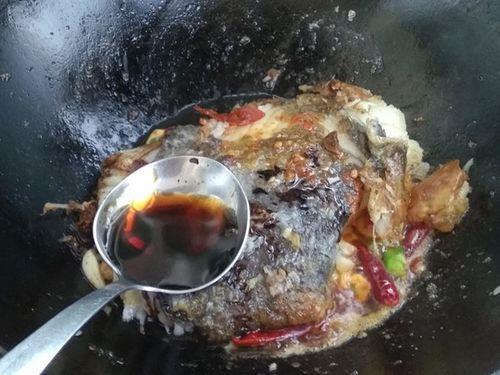 干烧鲽鱼头的做法