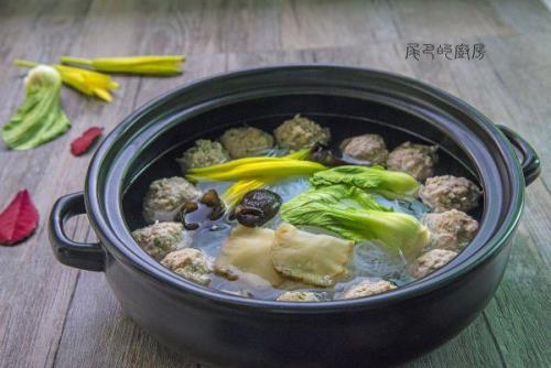 肉丸配什么菜煮汤