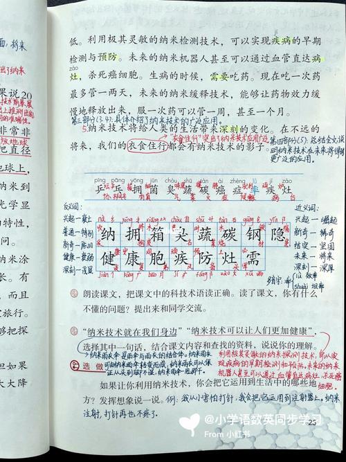纳米技术就在我们身边课文