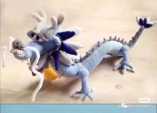 龙帽子钩织教程