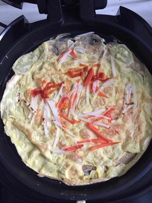 包菜饼子的做法电饼铛