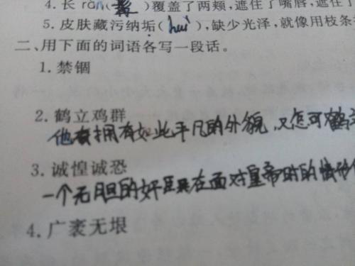 蒙造句子怎么造