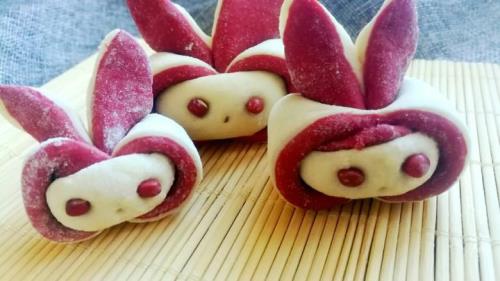 面点小兔子馒头的做法