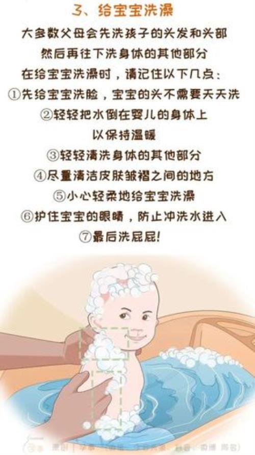 洗澡的完整流程