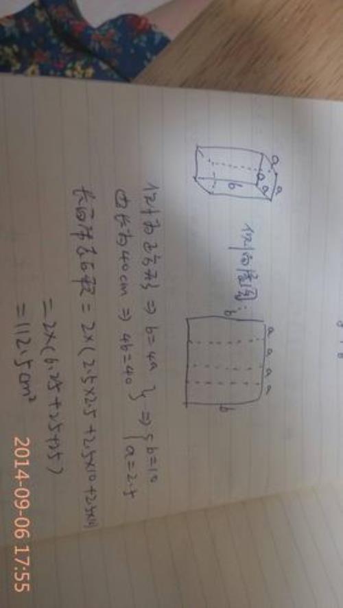 长方体体积正好等于什么的积