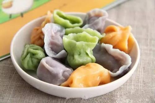 彩色面粉包饺子的方法