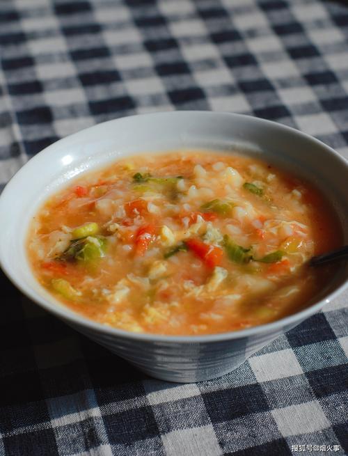 西红柿疙瘩汤做法
