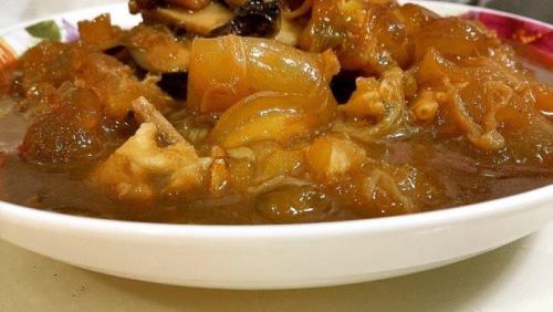 川味烧牛蹄筋的做法