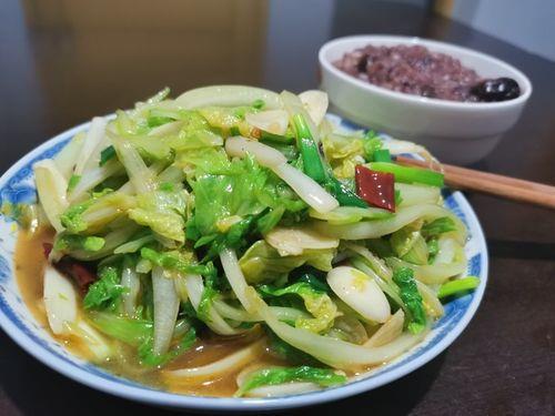 调汁白菜的做法