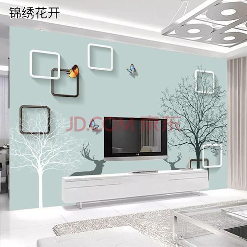 电视背景墙挂什么装饰好看