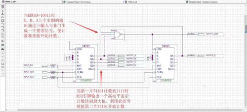 74161构成七进制计数器的原理