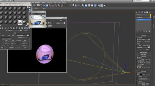 3dmax聚光灯投影贴图显示不出来