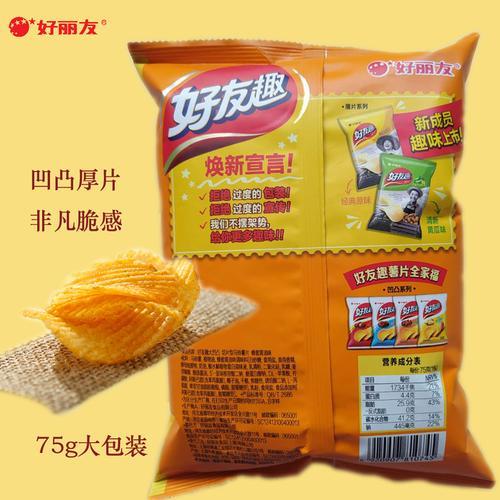 好丽友蜂蜜黄油薯条热量
