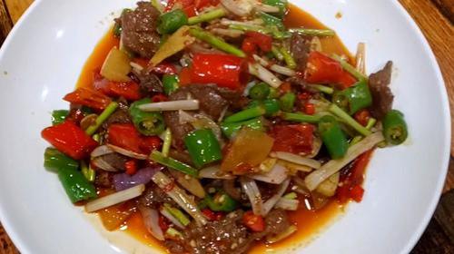 牛肉炒片怎么做好吃