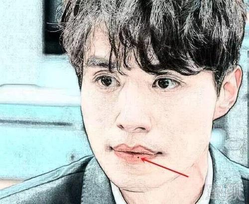 男人有纹嘴唇的吗