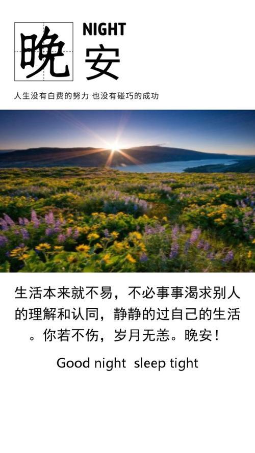 新年最后一天晚安问候