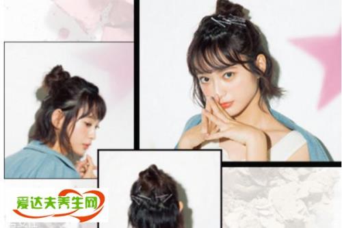 儿童过年短发怎么扎法