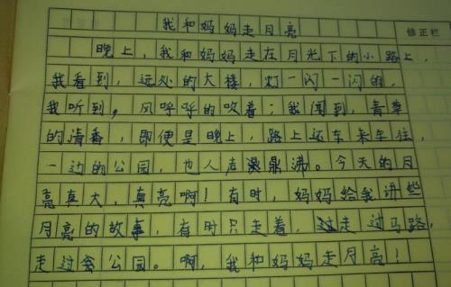 第一次感受到妈妈的辛苦小练笔
