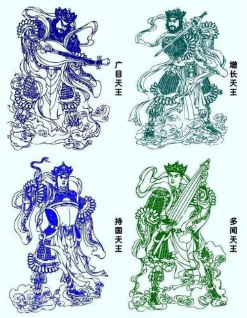 西游记的四大天王