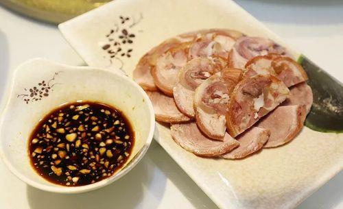 酱肘子的蘸料