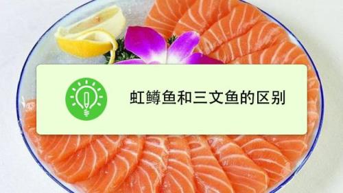 红鳟鱼与三文鱼的区别