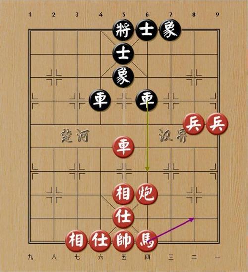 象棋车马绝招口诀