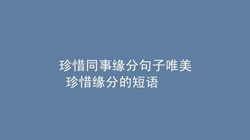 感叹缘分很奇妙的句子