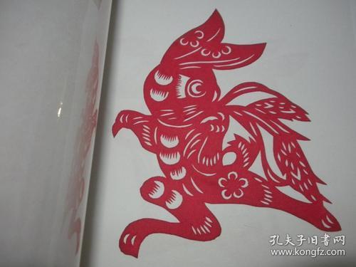 剪纸兔子文案
